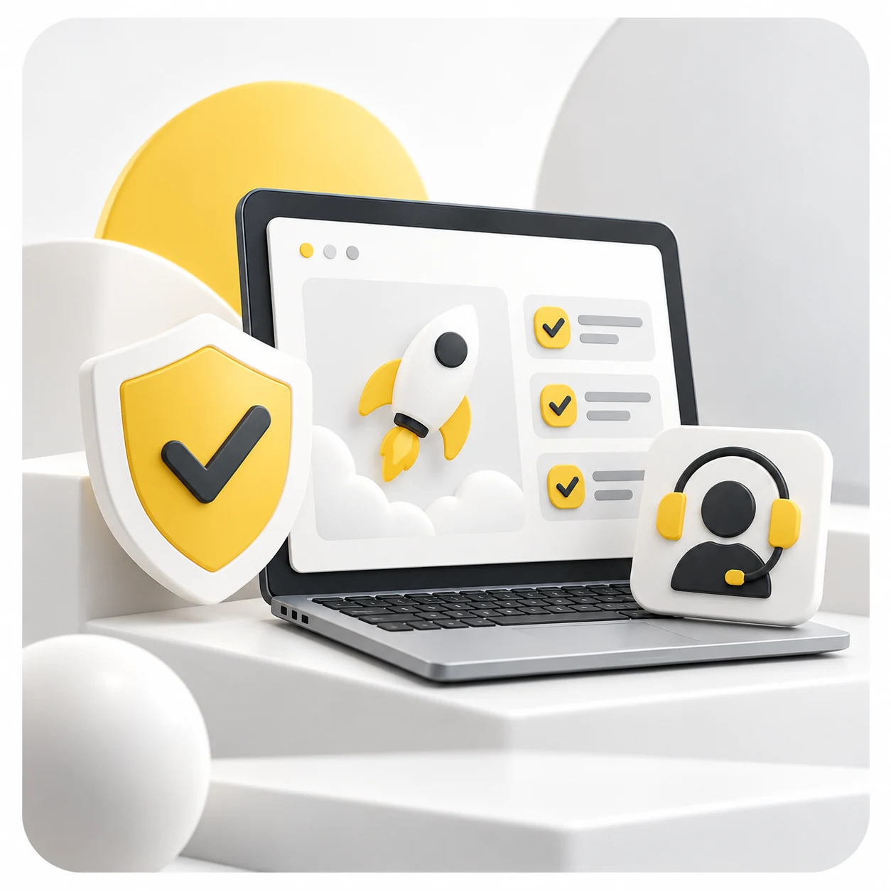 Puesta en marcha de una web con verificación y soporte para el cliente